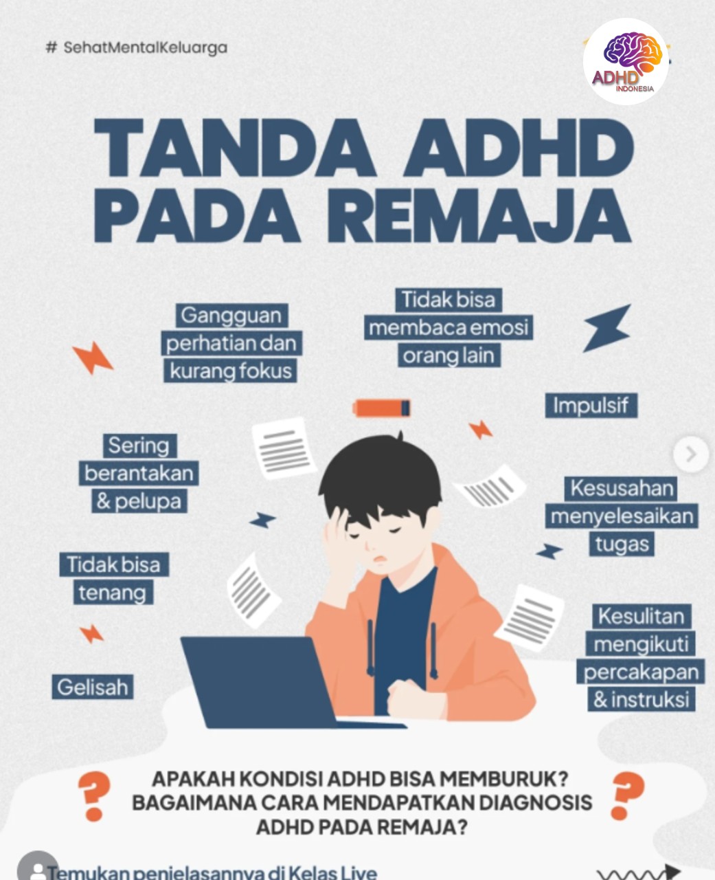 Screening ADHD Non-Diagnostik: Edukasi Awal bagi Orang Tua di Kabupaten Buton Tengah